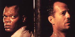 Samuel L. Jackson and Bruce Willis in "Die Hard With A Vengeance" di John McTiernan, 1995