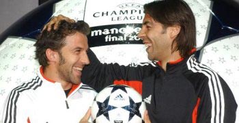 Del Piero e Rui Costa
