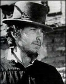 Bob Dylan è Alias nel film di Sam Peckinpah ''Pat Garrett & Billy the Kid'' (1973)