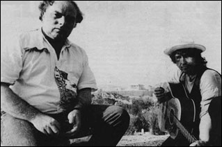 Van Morrison e Bob Dylan
