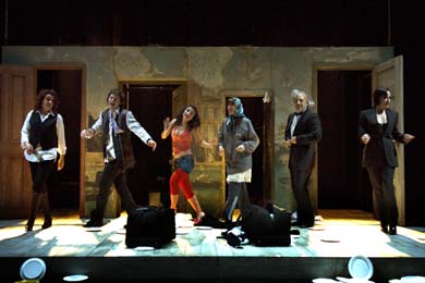 Una scena dello spettacolo argelino