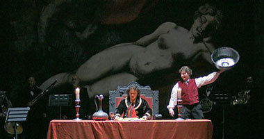 Erwin Schrott (Don Giovanni) e Nicola Ulivieri (Leporello)