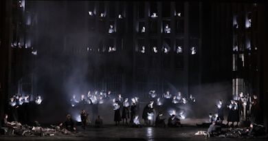 Un momento dello spettacolo  Bresca e Amisano - Teatro alla Scala
