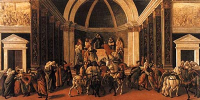 Sandro Botticelli, Storie di Virginia (Bergamo, Accademia Carrara)