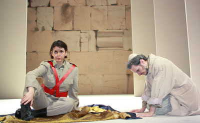 Nabucco e Geremia in La caduta di Gierusalemme di G.P. Colonna a Opera Barga 2013