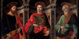 I santi Jacopo, Stefano e Pietro