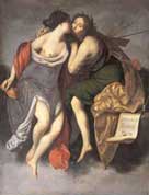 Francesco Furini, La Pittura e la Poesia (1626)
