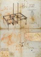 Studi per l’allestimento dell’Orfeo del Poliziano già Codice Atlantico,  1506-1508 ca