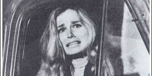 L'attrice Judith Ridley nel film "La notte dei morti viventi", George A. Romero (1968)