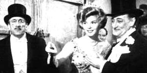 Totò, Delia Scala e Peppino De Filippo in "Signori si nasce" regia di Mario Mattoli (1960)