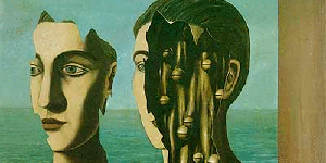 René Magritte, "Le double secret" (1927), Pompidou, Paris