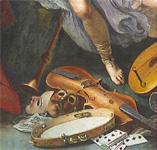Sebastiano Ricci, "Ercole al bivio" (Firenze, Palazzo Marucelli Fenzi, Salone d'Ercole, particolare)