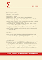 «Skenè. Journal of Theatre ad Drama Studies», n. 6:2, 2020