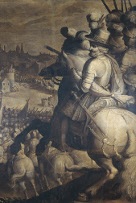 Remigio Cantagallina, LAssedio di Parigi, 1610, olio su tela, Firenze, Depositi Gallerie