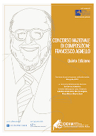 Concorso Nazionale di Composizione Francesco Agnello, quinta edizione