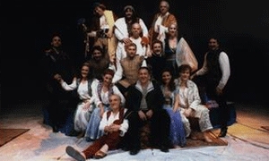 Attori dello spettacolo La Tempesta di Shakespeare regia di Giuseppe Dipasquale