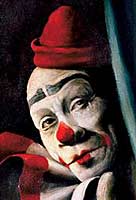 Ritratto di un clown, di Fred Fredden Goldberg, 1940