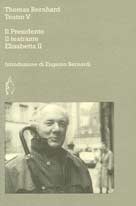 La copertina del volume con i testi di Thomas Bernhard