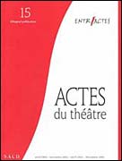 Actes du théâtre