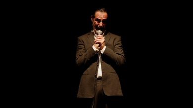 Un momento dello spettacolo presso Il Funaro