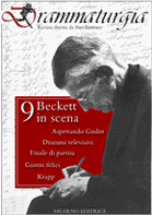 Copertina Drammaturgia 9 (2002) Beckett