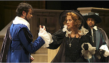 Marco Vinco (Don Giovanni) e Raffaella Milanesi (Donna Anna)