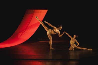 Un momento del balletto