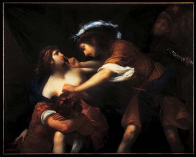 Francesco Furini, Sansone e Dalila, olio su tela, cm 111,5 x 140,8, Parigi Galleria Canesso.